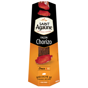 Saint Agaune Chorizo doux jemné 180 g