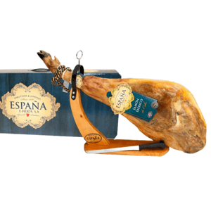 Espaňa e Hijos Iberico 100 % Paleta de Bellota plec 5,5 kg – dárkové balení