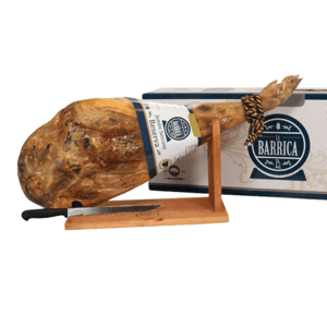 La Barrica Jamón Serrano kýta 7,5 kg – dárkové balení