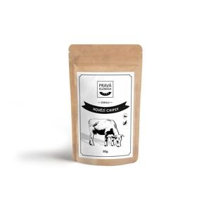 PRAVÁ KLOBÁSA Hovězí chipsy s chilli 50 g