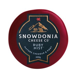 Snowdonia Cheddar Ruby Mist - s portským vínem 200 g