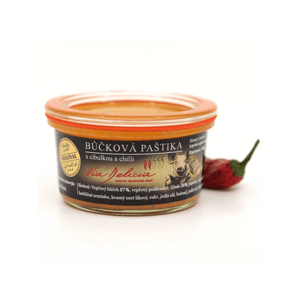 Via Delicia Mini bůčková paštika s cibulkou a chilli 50 g