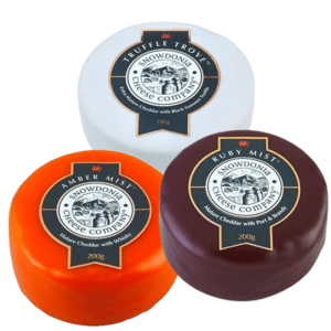 Snowdonia Cheddarové Trio - set 3 různých sýrů
