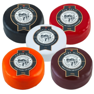 Snowdonia Cheddarový kvintet - set 5 různých sýrů