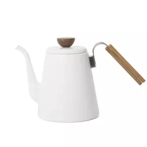 Hario Bona Enamel konvice 800 ml bílá