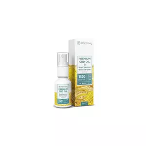 Harmony CBD olej ve spreji 1500 mg 15 ml Citrus
