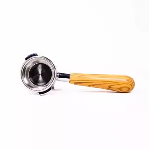 Portafilter double 58 mm s dřevěnou rukojetí javor