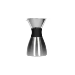 Asobu Pour Over PO300 stříbrný/černý 1,0 l
