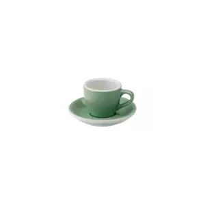 Loveramics Egg - Espresso 80 ml Cup and Saucer - Mint