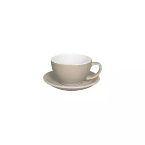 Loveramics Egg - Cafe Latte 300 ml Cup and Saucer - Ivory