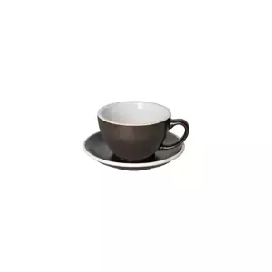 Loveramics Egg - Cafe Latte 300 ml Cup and Saucer - Gunpowder