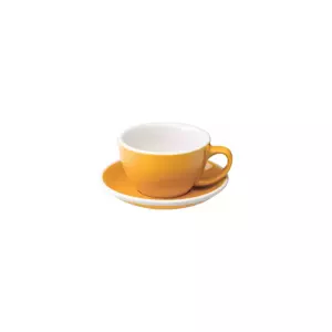 Loveramics Egg - Cafe Latte 300 ml Cup and Saucer - Yellow