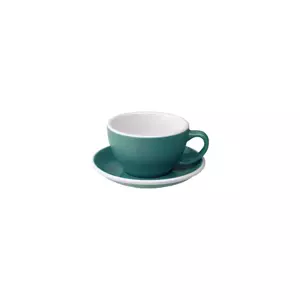 Loveramics Egg - Cafe Latte 300 ml Cup and Saucer - Teal
