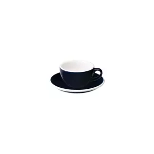 Loveramics Egg - Flat White 150 ml Cup and Saucer - Denim