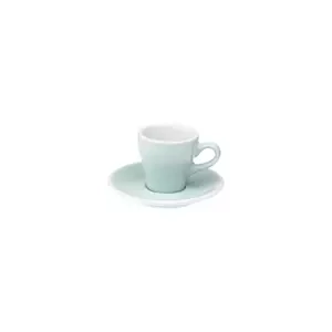 Loveramics Tulip - Cup and saucer - Espresso 80 ml - River Blue