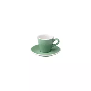 Loveramics Tulip - Cup and saucer - Espresso 80 ml - Mint
