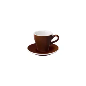 Loveramics Tulip - Cup and sauecr - Cappuccino 180 ml - Brown
