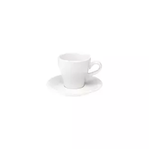 Loveramics Tulip - Cup and sauecr - Cappuccino 180 ml - White