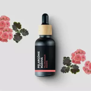 Pelargónie růžová - 100% přírodní esenciální olej 10 ml