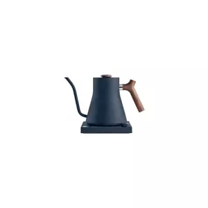 Fellow Stagg EKG Electric Pour-Over Kettle modrá s dřevěnou rukojetí