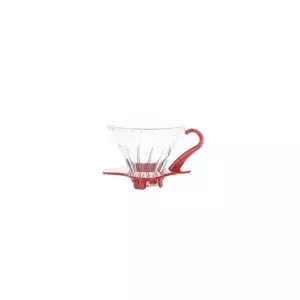 Hario V60-01 skleněný červený VDG-01R
