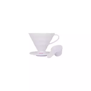 Hario V60-02 plastový bílý VD-02W