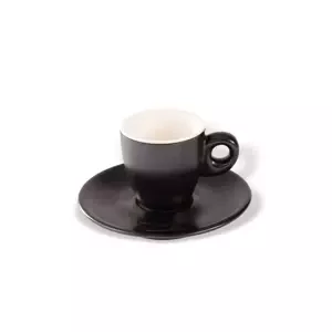 ClubHouse šálek s podšálkem Giacinto 65 ml matná černá
