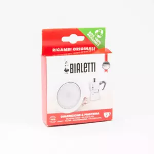 Bialetti těsnění na moka konvičku 2 hliník - 3 těsnění + 1 sítko