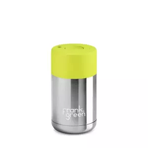 Frank Green Ceramic Silver Yellow 295 ml