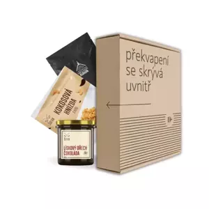 Dárkový box: káva na filtr s čoko-ořechovým máslem