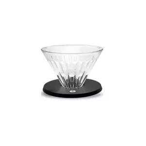 Timemore Crystal Eye skleněný dripper 01 černý