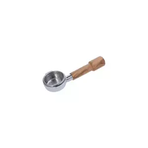 Portafilter naked 58 mm s dřevěnou rukojetí oliva