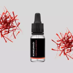 Kumkumadi ájurvédské byliny - 100% přírodní esenciální olej 10 ml