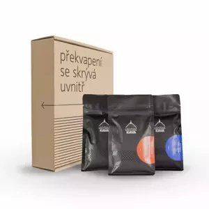 Degustační balení Lázeňské kávy Chuťová preference Espresso Balení 3x125 g