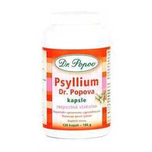 Dr. Popov Psyllium kapsle 120 ks