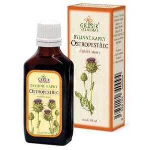 Grešík Bylinné kapky Ostropestřec 50ml