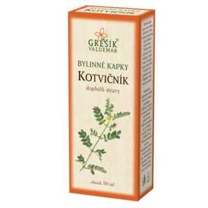 Grešík Bylinné kapky Kotvičník 50ml