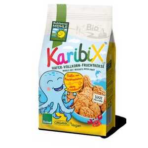 Bohlsener Mühle Keksy ovesno-ovocné celozrnné Karibix 125g BIO