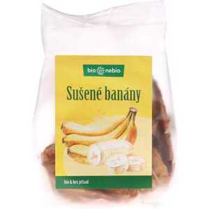bio*nebio Sušené banánové plátky 100 g BIO
