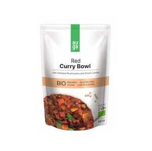 Auga Red Curry Bowl s červeným kari, shiitake a čočkou 283 g BIO