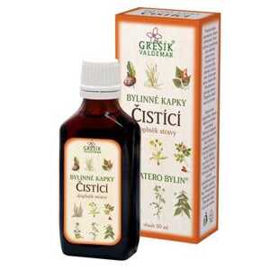 Grešík Bylinné kapky Čisticí 50ml