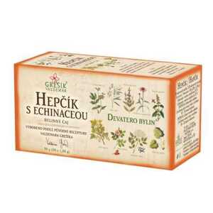 Grešík Devatero bylin Čaj Hepčík s echinaceou 20x1,5g