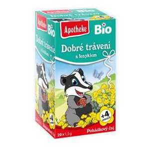 Apotheke Pohádkový čaj Dětský na dobré trávení 20 x 1,5 g BIO