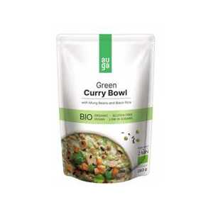 Auga Green Curry Bowl se zeleným kari, mungem a černou rýží 283 g BIO