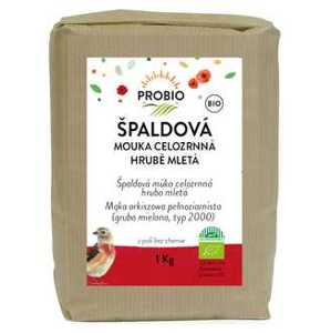 PROBIO Mouka špaldová celozrnná hrubě mletá 1kg BIO