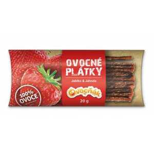 Ovocňák Ovocné plátky jablko jahoda 20 g