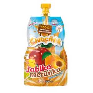 Ovocňák Mošt jablko meruňka 250 ml