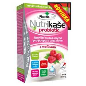 Mogador Nutrikaše Probiotic s malinami 180 g (3x60g)