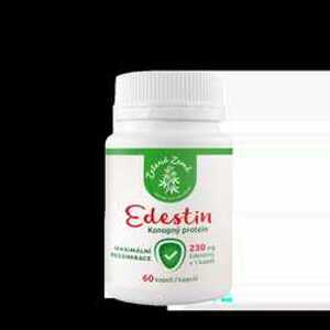 Zelená Země EDESTIN konopný protein 60 kapslí