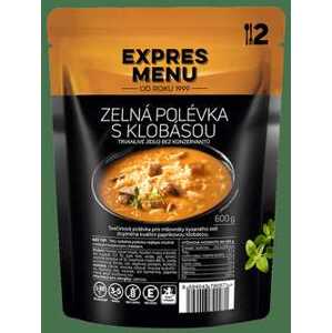 Expres Menu Zelná polévka s klobásou 600 g (2 porce)